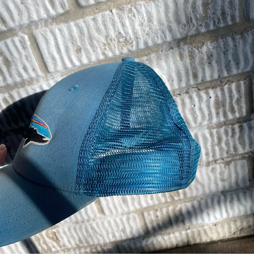 Blue Mesh Patagonia Baseball Cap Fishing Hat